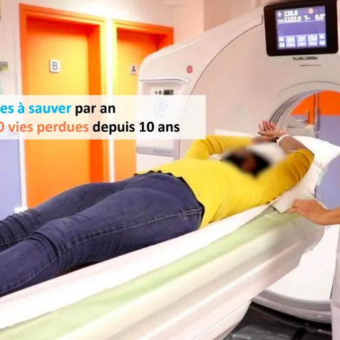 Dépistage de masse du cancer du poumon avec l'unité mobile des Hospices Civils de Lyon