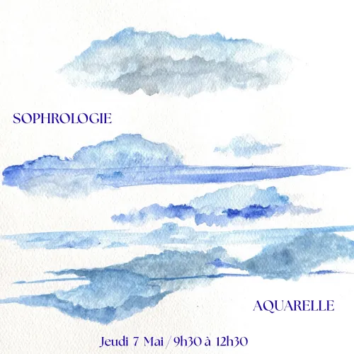 Art-thérapie : Atelier sophrologie et aquarelle le 7 mai